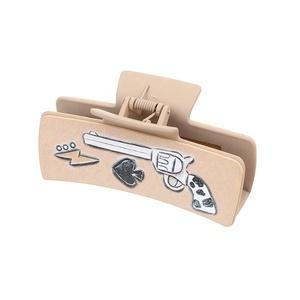 Fermagli per capelli con lettere Cactus da Cowboy occidentali 10.5CM per accessori da donna - Product Image 5