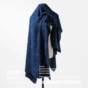 Nuevo estilo, tela Jacquard con textura <span class=keywords><strong>de</strong></span> pelo desordenado 3D multicolor avanzado para decoración <span class=keywords><strong>de</strong></span> ropa, bolsos, suéteres, vestido <span class=keywords><strong>de</strong></span> noche - Product Image 6