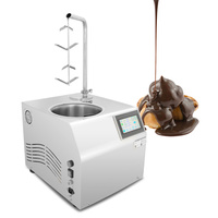 Machine à faire fondre le chocolat automatique de 10 kg avec affichage numérique, machine à tempérer le chocolat pour boulangerie