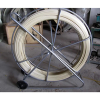 Tige de poussée en fibre de verre FRP/GRP pour câbles, service de traitement de pliage JSUN JSUN-DR-4-16mm, pultrusion personnalisée