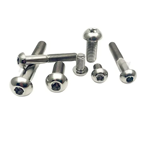 Gr5 Titan M8 TASTEN KOPF BOLZEN mit HEX SOCKET SCREWS