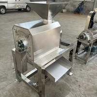 Grande pulpeuse à fruits commerciale, équipement multifonctionnel de pulpage de fruits avec fonctions de pelage et de dénoyautage