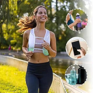 سترة ترطيب خفيفة الوزن عاكسة للضوء للرجال والنساء للجري وركوب الدراجات والمشي لمسافات طويلة والرياضات الخارجية - Product Image 6