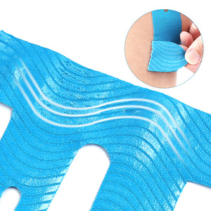 Bande de kinésiologie en coton prédécoupée de qualité supérieure, une seule pièce, pour soutien rotulien, compression élastique, respirante, pour sport et muscles (<span class=keywords><strong>KT</strong></span> <span class=keywords><strong>Tape</strong></span>) - Product Image 2