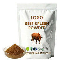 Poudre de moelle de bœuf pure de qualité industrielle 80-100 Mesh, poudre fine marron, extrait de moelle de bovin, certifié Casher Halal CGMP, OEM ODM