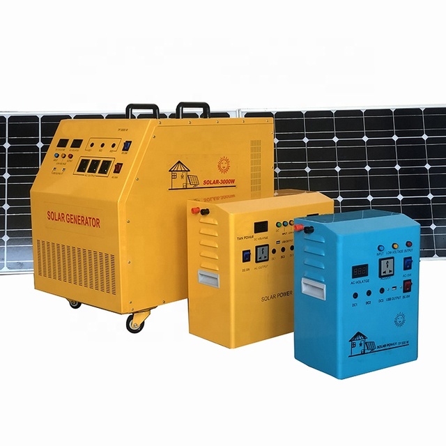 Whole House 3000W  Solar Power Generator  for Home Solar Systems Green Power Generator