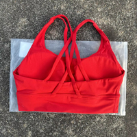 Soutien-gorge de sport sans bretelles pour femme, haute performance, léger, antichoc, rembourré, respirant, en Spandex/Nylon, avec coussinets amovibles, extensible dans quatre directions