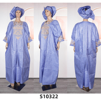 Robes Africaines Boubou de Dubaï Sur Mesure Grandes Tailles pour Femmes Robe Longue Coiffe Hijab Abaya Djellaba