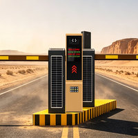 Barrera Automática para Vehículos, con Energía Solar, Sin Electricidad, Apta para Sitios de Larga Distancia
