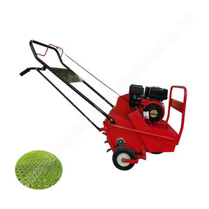 Perceuse d'aération d'herbe de jardin à dents creuses Push Fertilizing Hollowtine Court de tennis <span class=keywords><strong>Aérateur</strong></span> de pelouse - Product Image 5