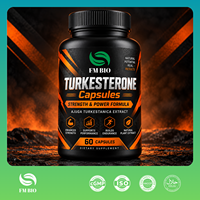 Capsules de Turkesterone Avancées 500mg Extrait d'Ajuga Turkestanica Nutrition Sportive Fournisseur de Capsules de Turkesterone
