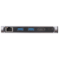 Adaptador de carcasa VCOM SSD, carcasa de disco duro Mini Hub con HDMI RJ45, Puerto USB Sata, estación de acoplamiento, carcasa HDD