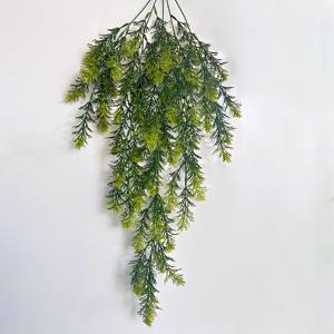 Plante artificielle décorative, feuilles de fougère <span class=keywords><strong>en</strong></span> PE vertes, guirlande de fleurs, plante suspendue artificielle, jardin, salon, plante <span class=keywords><strong>en</strong></span> <span class=keywords><strong>pot</strong></span> - Product Image 2