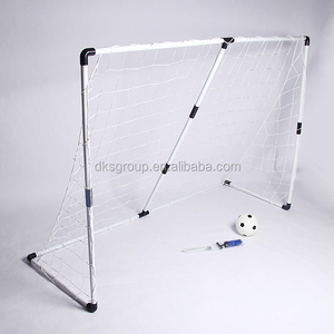 Expédition à temps en gros DKS Tube en PVC blanc Entraînement Cible Objectifs de football Durable Tout temps Rapide Modèle de but de football de plage - Product Image 6