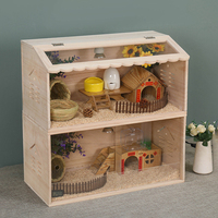 Boîte d'élevage en bois pour animaux de compagnie à température constante pour l'élevage de poussins nid dédié pour l'élevage de cailles et de hamsters