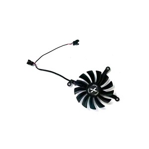Ventilateur de carte graphique pour <span class=keywords><strong>XFX</strong></span> Speedster SWFT 309 Radeon <span class=keywords><strong>RX</strong></span> <span class=keywords><strong>6700</strong></span> <span class=keywords><strong>XT</strong></span> 12GO, CF1015U12S 1X95MM 2X87MM, ventilateur GPU Radeon <span class=keywords><strong>RX</strong></span> 6700XT 6750XT - Product Image 5