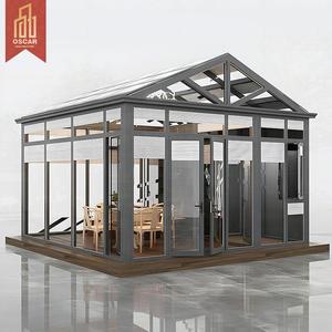 Moderna Cubierta <span class=keywords><strong>de</strong></span> Patio <span class=keywords><strong>de</strong></span> Aluminio para Uso en Exteriores en Villas y <span class=keywords><strong>Porches</strong></span>, Diseño <span class=keywords><strong>de</strong></span> Doble Vidrio Templado, Precio Competitivo, Solárium - Product Image 1
