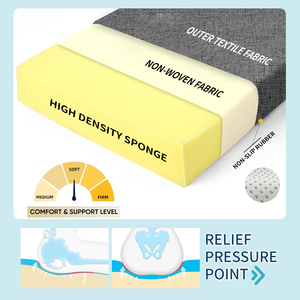 Personalizado 70D acolchoado esponja banco almofada moderna uso interior/exterior lavável para diferentes larguras e espessuras - Product Image 2
