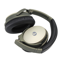 Casque audio filaire et sans fil personnalisé à double mode, avec subwoofer stéréo, réduction de bruit ANC, pour la musique et les jeux