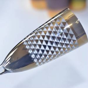 Flûtes à <span class=keywords><strong>champagne</strong></span> en <span class=keywords><strong>cristal</strong></span> élégantes pour mariage, transparentes et dorées, pour fêtes et événements, vente en gros - Product Image 3