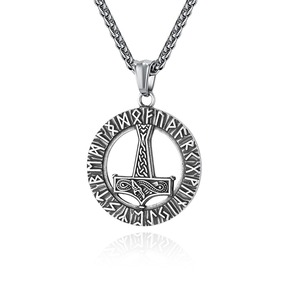 Steel-colored PL001 chain 3*60cm