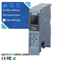 6ES7513-1AM03-0AB0 Siemens, Controlador PLC Nuevo y Original, SIMATIC S7-1500 CPU 1513-1 PN, Unidad Central de Procesamiento