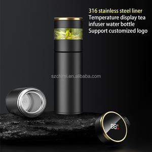 Chimi <strong>Unique</strong> Product <strong>Ideas</strong> Double Wall Glass Vacuum Cup and Umbrella for Businessmen Officers New Year Valentine Christmas <strong>Gifts</strong> - Product Image 4