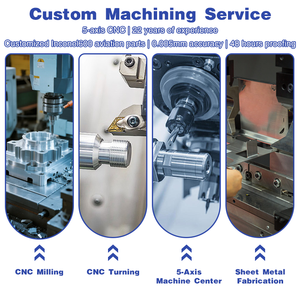 Độ chính xác cao tùy chỉnh thực hiện CNC gia công thiết lập cho OEM ODM Dịch Vụ Nhà Máy Giá phay biến nhôm CNC gia công phần - Product Image 3