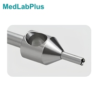 Poinçon dentelé FUE Punch B-03 pour greffe de cheveux, pour cheveux rasés et longs, tailles 0,6-1,1 mm, 10000 tr/min