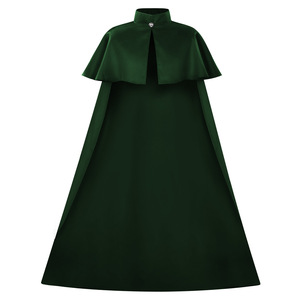 Cape médiévale Renaissance pour homme, style guerrier gothique, roi, sorcier, chevalier, vintage, steampunk, fantôme, diable, prêtre, costume de cosplay - Product Image 4
