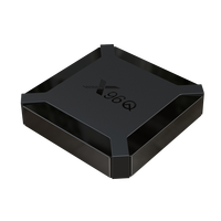 X96Q Android TV Box avec 2 Go de RAM Allwinner H313 WiFi Android 10 4K Smart TV Box Quad Core Processeur