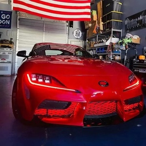 Mô-đun đèn chạy ban ngày DRL màu vàng, đỏ hổ phách, xanh dương mới cho Toyota <span class=keywords><strong>Supra</strong></span> MK5, bộ đèn DRL màu vàng A90 A91, đèn pha tự động - Product Image 4