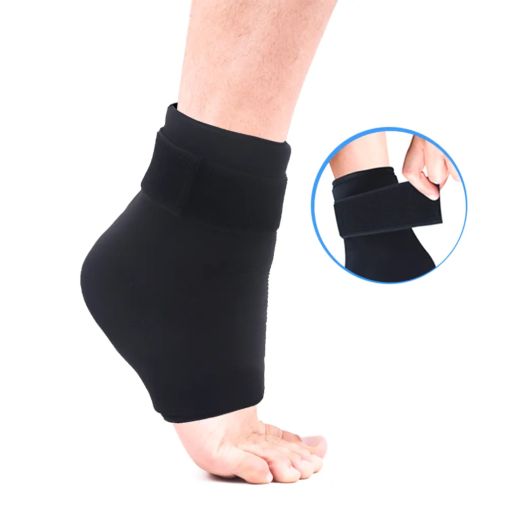 Chaussette de thérapie par le froid en Gel réutilisable pour les blessures d'enveloppement de thérapie chaude et froide, soulagement instantané de la douleur pour A