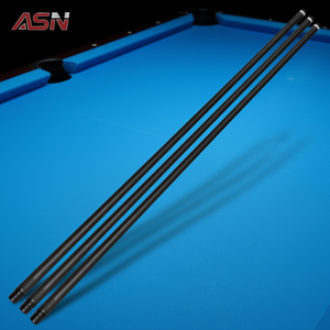 R-QJ ASN 12.5mm T700 Shaft de queue de billard en fibre de carbone, rempli de mousse, à faible déviation, conique hybride, avec embout radial 3/8-8 - Product Image 2