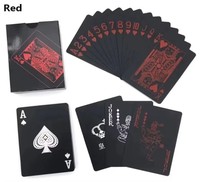 Cartes à jouer personnalisées, imperméables, avec impression par sublimation, avec boîte, impression recto verso, logo, papier doré, PVC, plastique, jeu