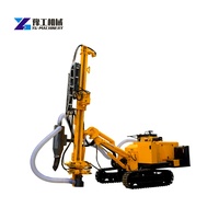 Foreuse DTH économique et machine de forage portable pour puits d'eau, profondeur 15m