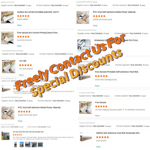 Midiya tự dính Vinyl CuộN bán buôn trắng có thể tháo rời/vĩnh viễn keo Glossy Matte PVC in ấn quảng cáo Vinyl chất liệu - Product Image 5