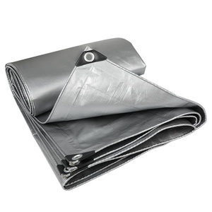 <span class=keywords><strong>Telo</strong></span> in PE 120GSM Impermeabile, Resistente ai Raggi UV e agli Strappi, con Occhielli Rinforzati per Auto, Piscine, <span class=keywords><strong>Roulotte</strong></span>, Camion, Campeggio, Fattorie e Costruzioni - Product Image 4