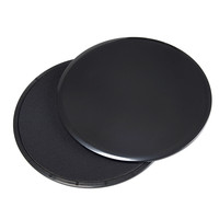 Discos Deslizantes de Doble Cara ABS+EVA para Ejercicios, 18 cm, Multifuncionales, para Alfombra, Piso de Madera, Gimnasio en Casa, Entrenamiento Corporal, Fitness