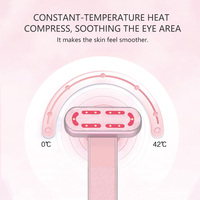 Dispositivo Facial 4 en 1 con Terapia de Luz Roja para Rostro y Cuello, Microcorriente, Antienvejecimiento y Masaje Facial