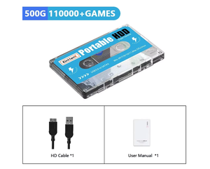 KINHANK Super Console 500G, Disco Duro <span class=keywords><strong>para</strong></span> <span class=keywords><strong>Juegos</strong></span>, 100000 Videojuegos, 70 - Product Image 1