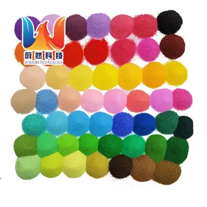 Wholesale Sale Natural Diy Art Colored Sand Set Yellow Color Sanding Sponge For Kids Painting Set Bulk