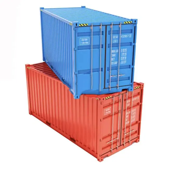 Verschepende Container 20/40ft Gebruikte Container Door De Lucht/Zee Voor Verkoop Uit China Usa, Uk, Australië, Rusland, Italië, Frankrijk