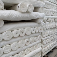 Tissu de doublure tissé léger, respirant et imperméable en polyester 100% 75D 210T teint en croix, prix de gros usine