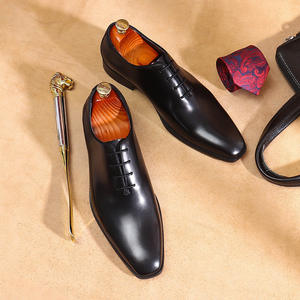 Chaussures plates décontractées et habillées DSYX pour hommes, en cuir véritable respirant, légères, à enfiler, pour affaires, mariage et extérieur - Product Image 2