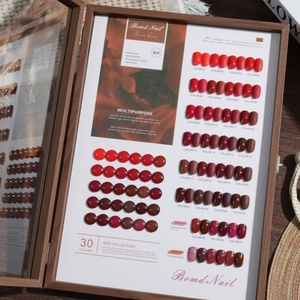 ชุดยาทาเล็บเจลยูวี 15 มล. 126 สี พร้อมแผนภูมิสี โคมไฟ LED สำหรับทำเล็บแบบฝรั่งเศส น้ำยาทาเล็บสำหรับร้านทำเล็บ - Product Image 6