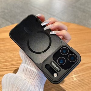<span class=keywords><strong>Coque</strong></span> de protection originale pour <span class=keywords><strong>iPhone</strong></span> 17 Pro, compatible avec la charge magnétique sans fil, en verre dépoli, pour <span class=keywords><strong>iPhone</strong></span> 16 - Product Image 4