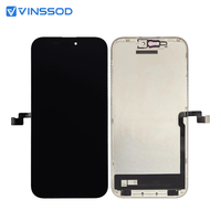Écran LCD de remplacement de haute qualité pour iPhone 16 Pro Max, assemblage d'affichage en gros pour réparation de téléphone portable, adaptateur