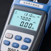 Compteur de puissance optique rechargeable, testeur de perte de fibre optique haute précision (-70~+6dBm), avec batterie et sacoche, 1 unité