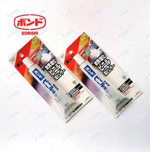 Adhésif vinyle Konishi WYY108 50ml 11033 VL-50B à base de solvant, colle souple pour PVC, adhésif flexible pour la réparation du vinyle et du cuir - Product Image 5